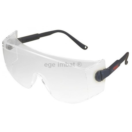 BBU NACI Clear Lens OverSpec Safety Glasses Anti_fog