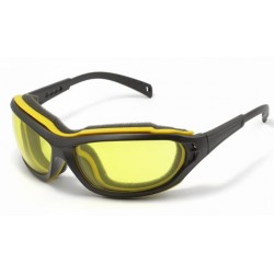 BBU 1620 Amber Lens Safety Glasses Anti-Fog